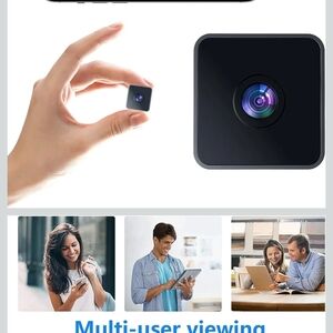 Compact Black Mini Camera